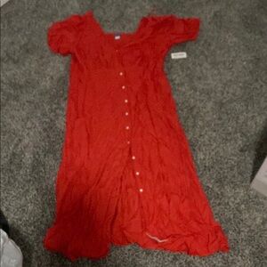 Old Navy Red Dress